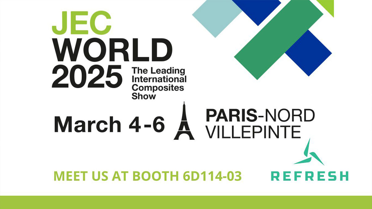 Gees Recycling è al JEC WORLD 2025 di Parigi con i partner del progetto HORIZON