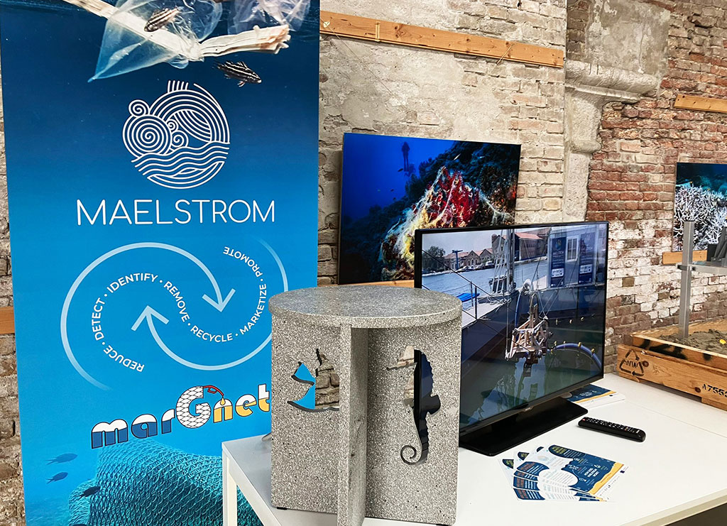 Gees Recycling con CNR Ismar all'Arsenale di Venezia