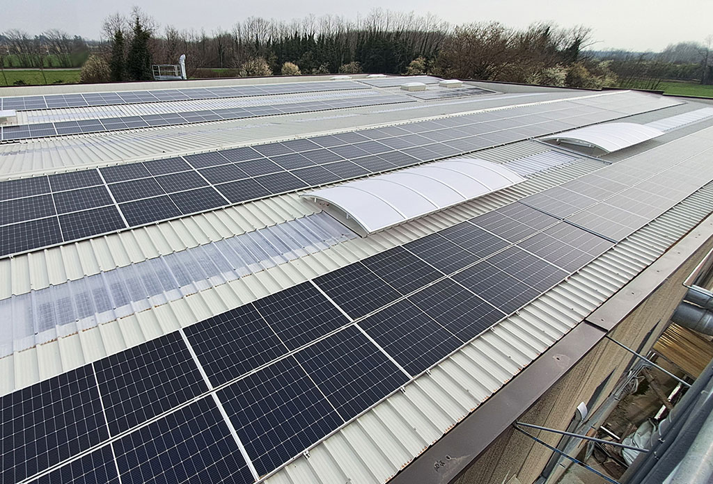 Nuovo impianto fotovoltaico di 200 kW/ora per un LCA di prodotto sempre più CO2 negativo